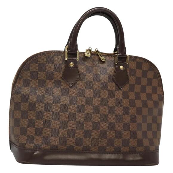 LOUIS VUITTON Damier Ebene Alma Hand Bag N51131 - Picture 1 of 16